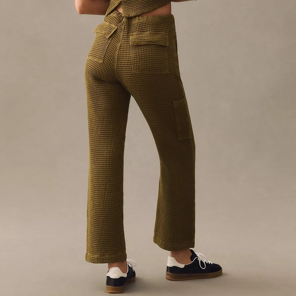 Donni. Waffle Painter Pants - Picture 2 of 4